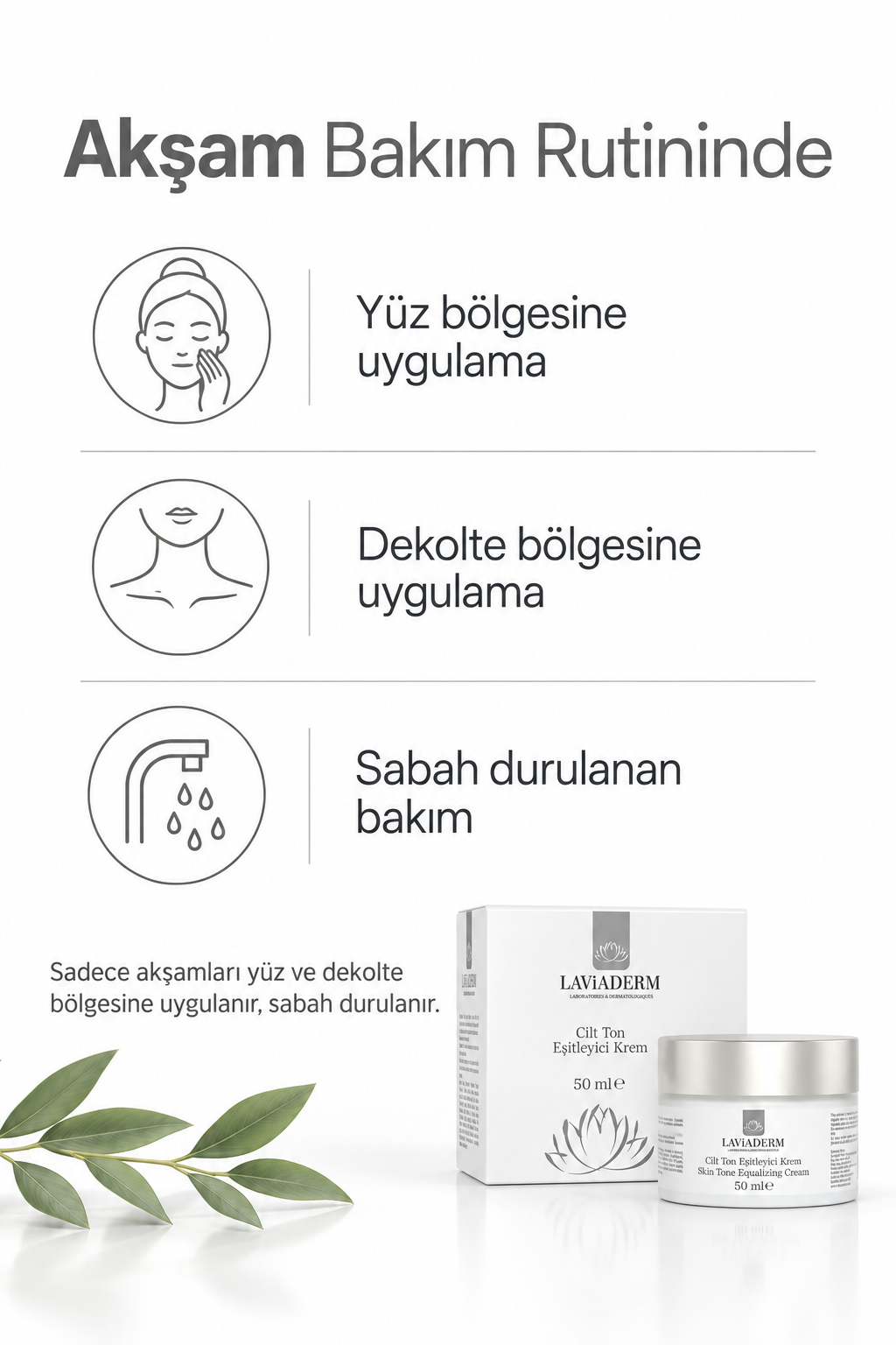 Cilt Tonu Bakım Kremi görsel 4
