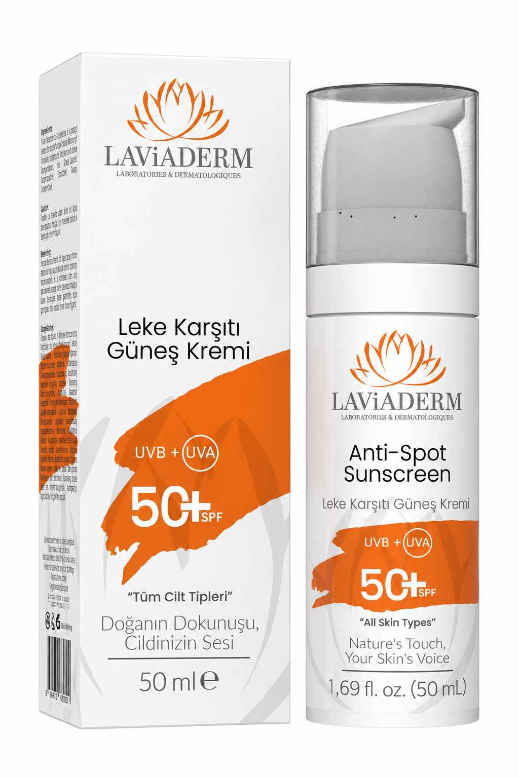 Cilt Tonu İçin Doğal Güneş Kremi 50+ SPF