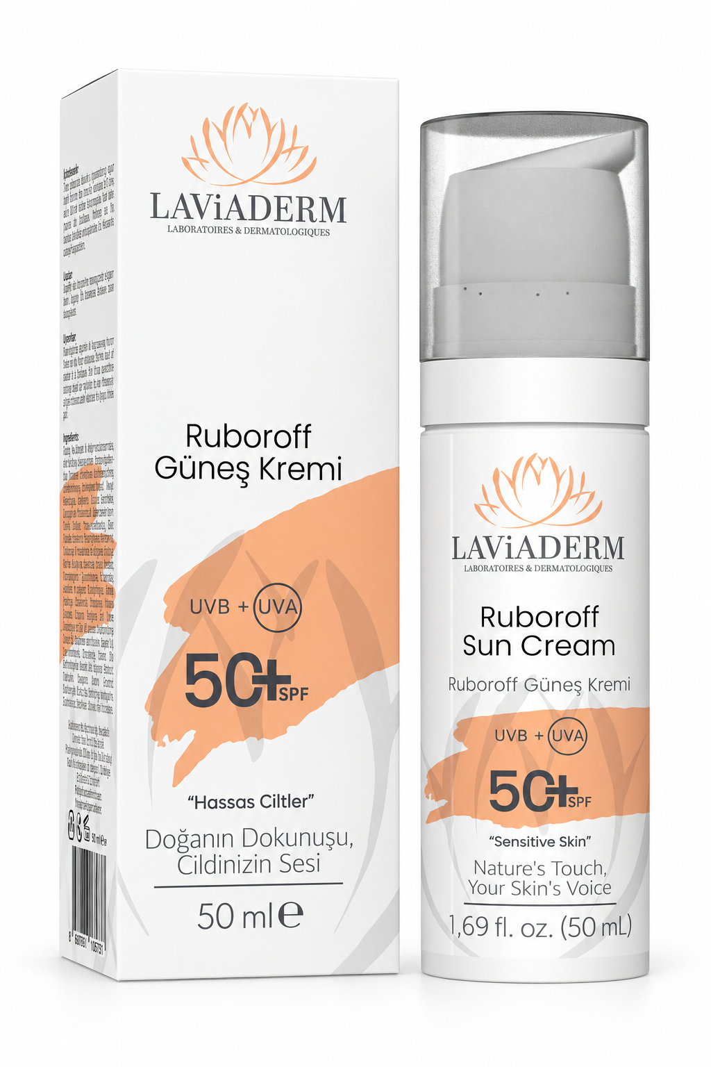 Hassas Ciltler İçin Doğal Güneş Kremi 50+ SPF