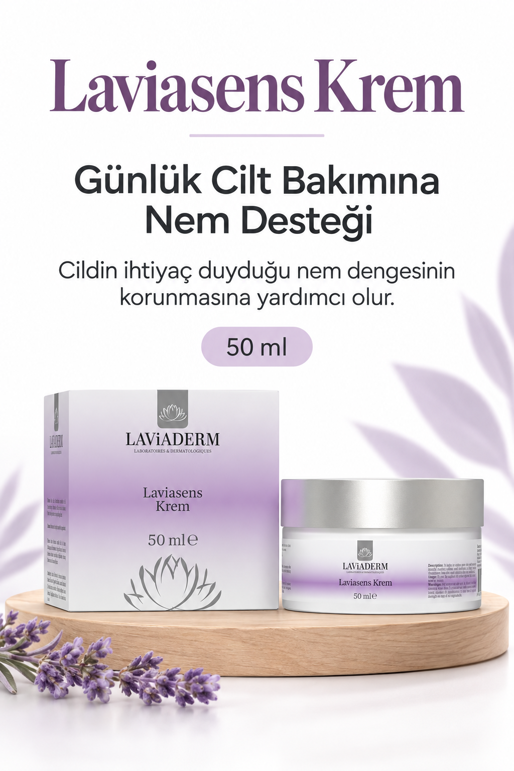Laviasens Hassas Ciltler İçin Yüz ve Vücut Bakım Kremi görsel 3