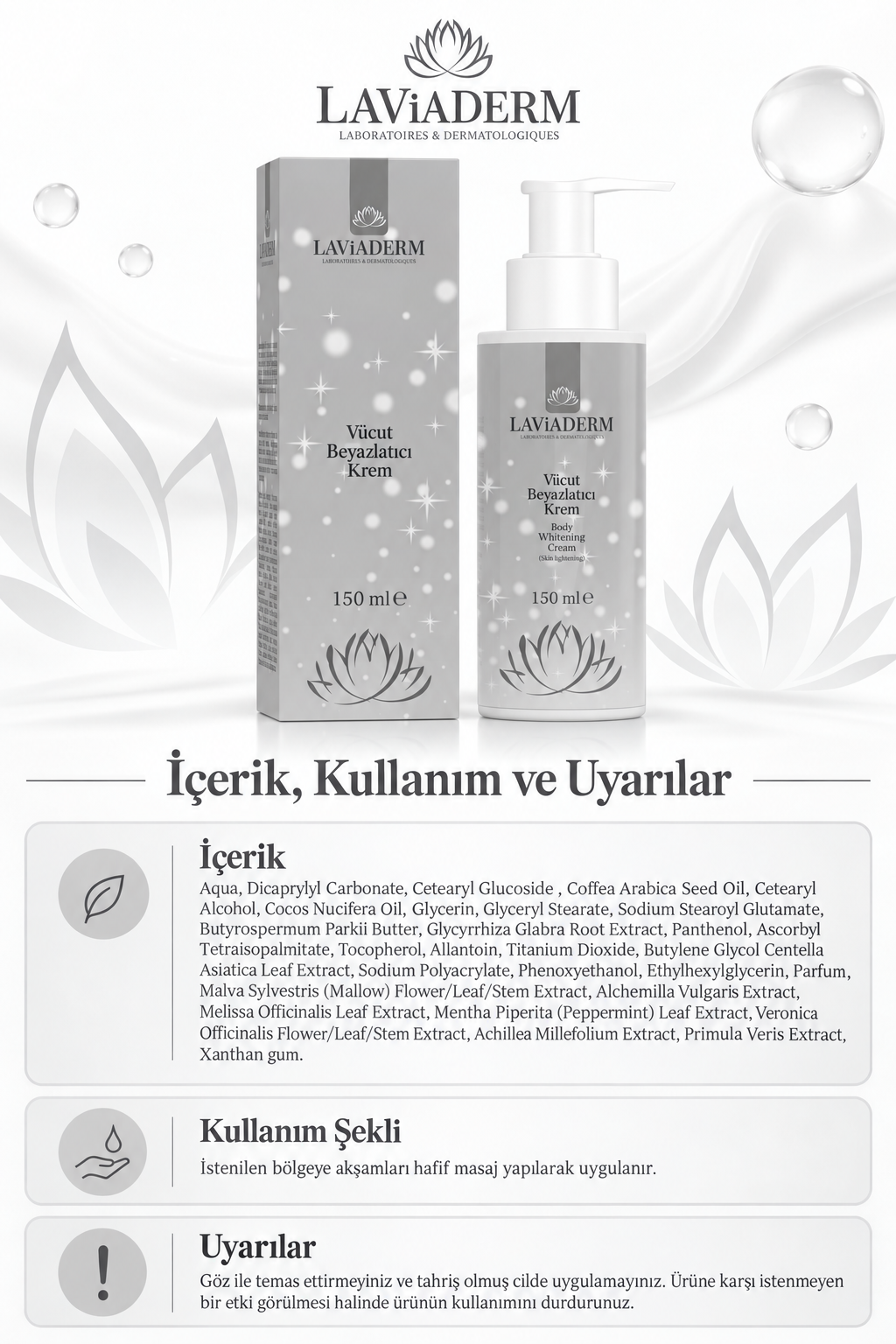 Vücut Bakım Kremi görsel 5