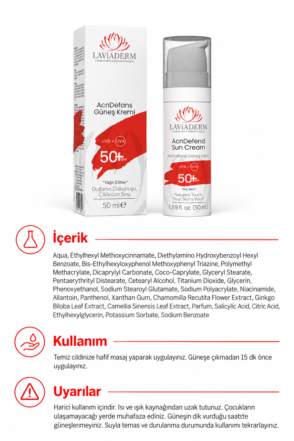 Yağlı Ciltler İçin Doğal Güneş Kremi 50+ SPF görsel 5