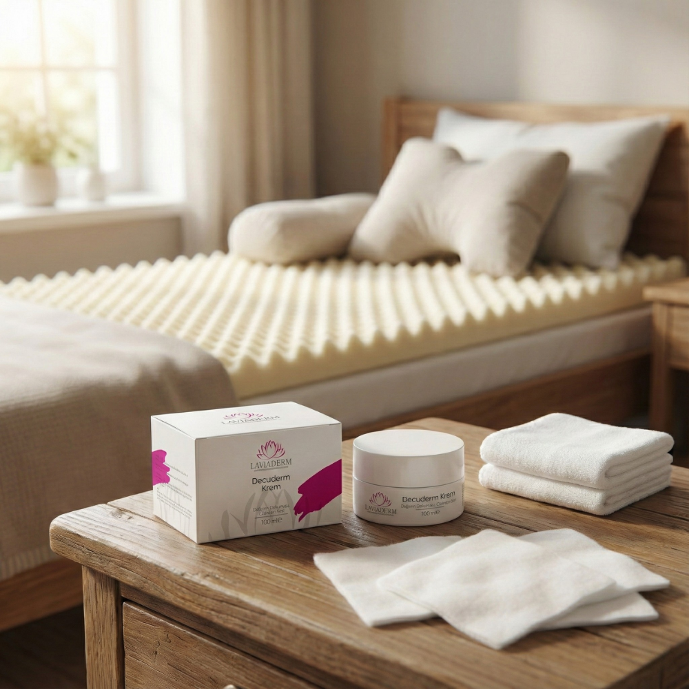 Decuderm onarıcı bakım ürünü